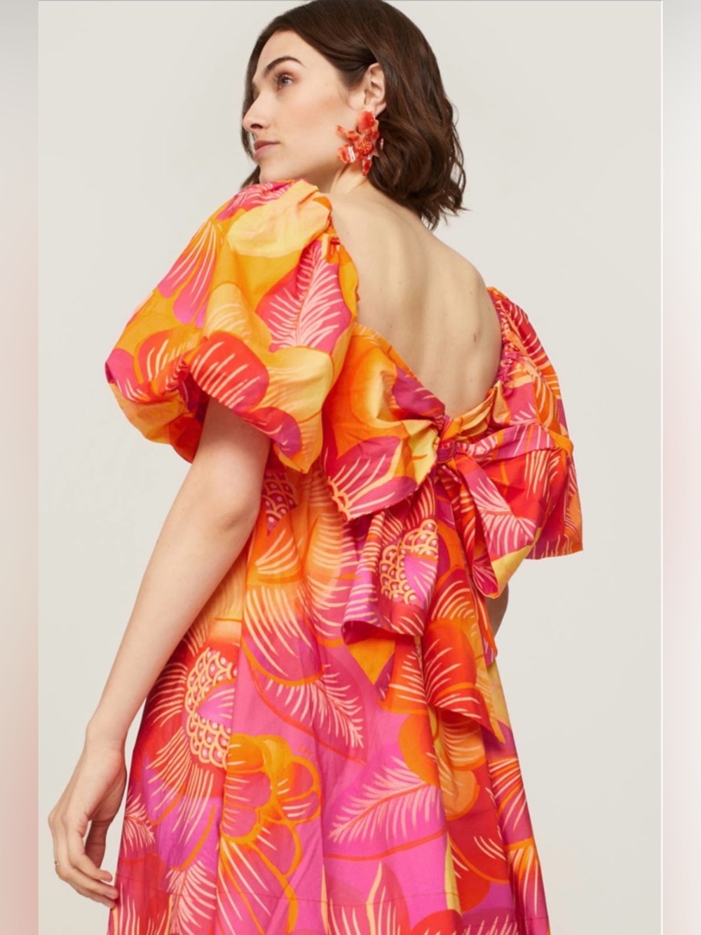 FARM RIO Summer Garden Mini Dress XL - Picture 2 of 16